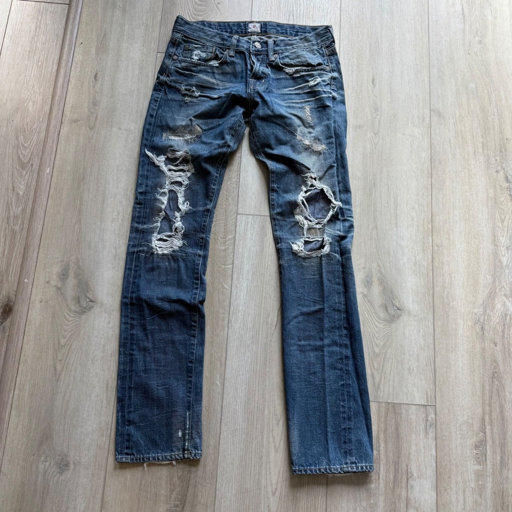 AG Adriano Goldschmied AG-ed Men's Distressed Jeans Size 27 Made in USA  Sample